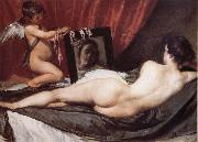Francisco Goya Diego Velazquez,Rokeby Venus,about 1648 Spain oil painting artist